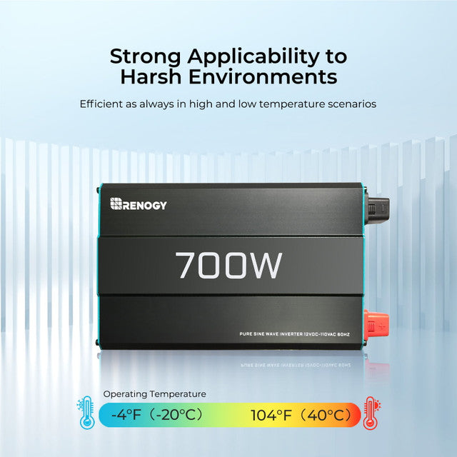 700W Pure Sinusoidal Inverter, 120Vac