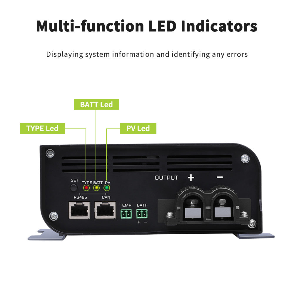 Contrôleur de charge solaire MPPT Rover Boost 10A 36V/48V