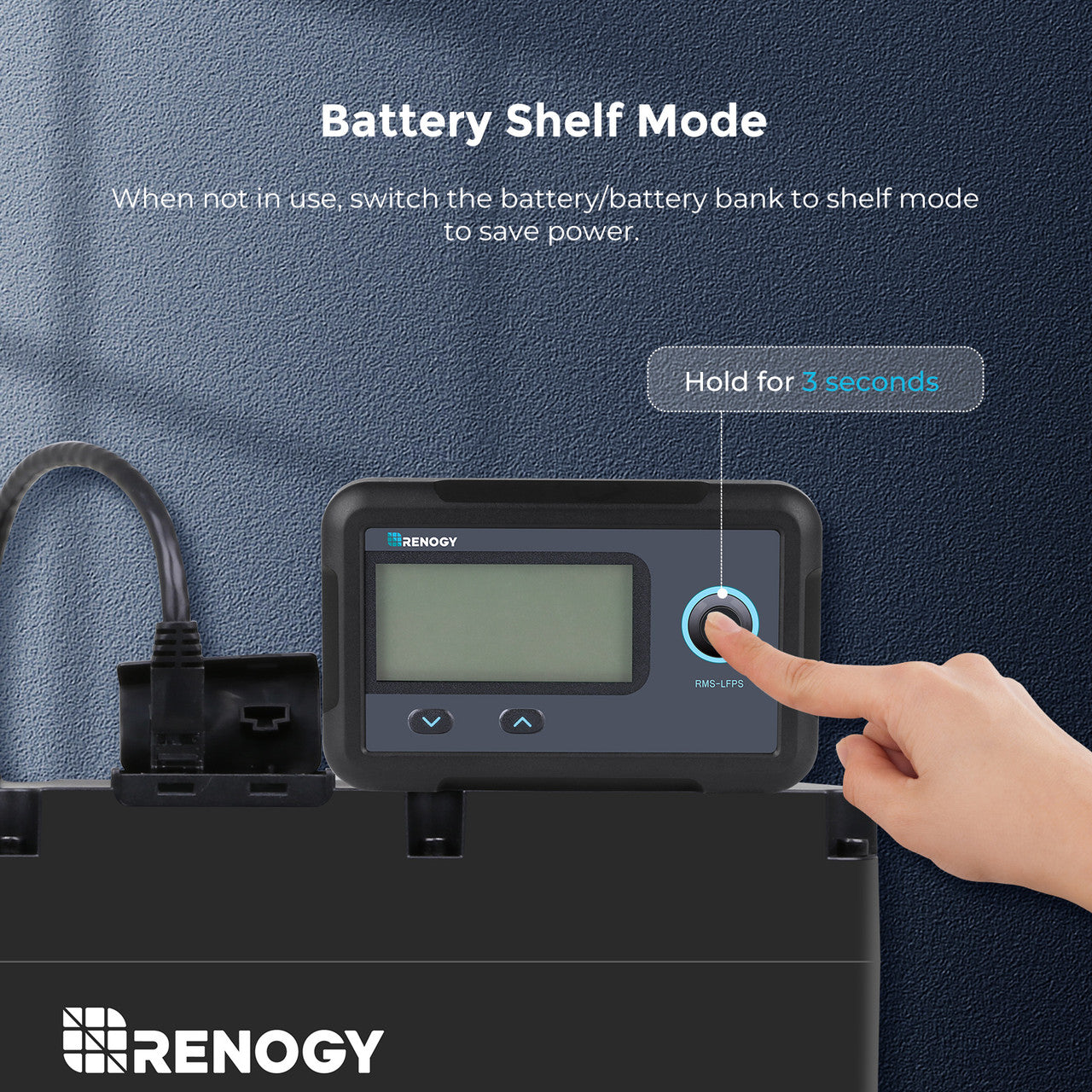 Écran de surveillance pour la série de batteries intelligentes au lithium