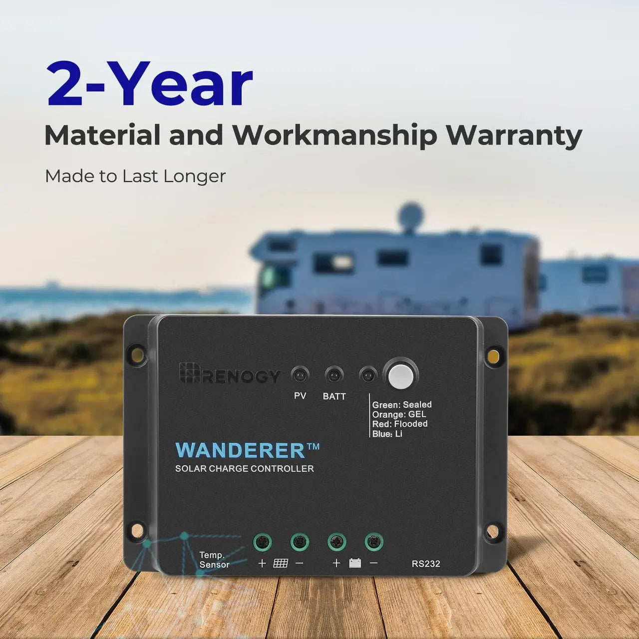 Contrôleur de Charge PWM Wanderer Li 30A 12V