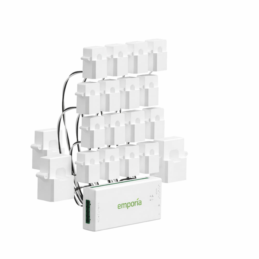 Emporia Vue 3 Whole-Home Energy Monitor Gen 3 3-Phase 16-Sensor Edition