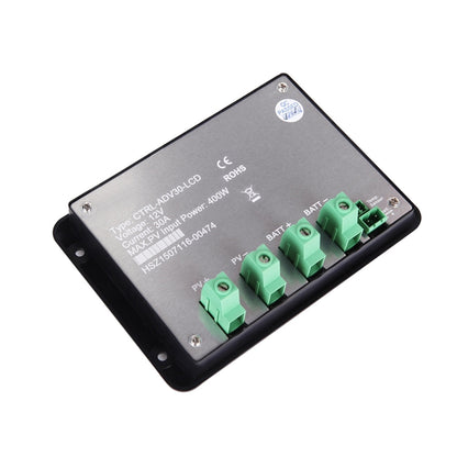 Renogy Adventurer Li 30A PWM Flush Mount Solar Charge Controller with LCD Display