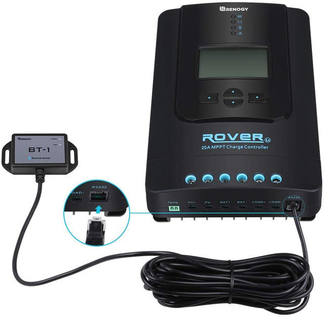 Rover 20/30/40Amp MPPT Solar Charge Controller 12V/24V