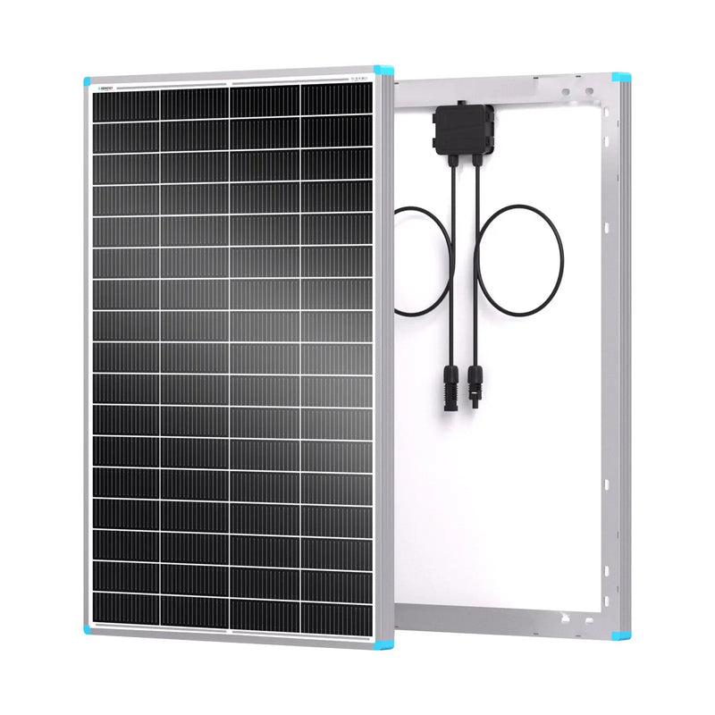 Renogy 100W N-Type Solar Panel, 16BB High-Efficiency Monocrystalline PV Module