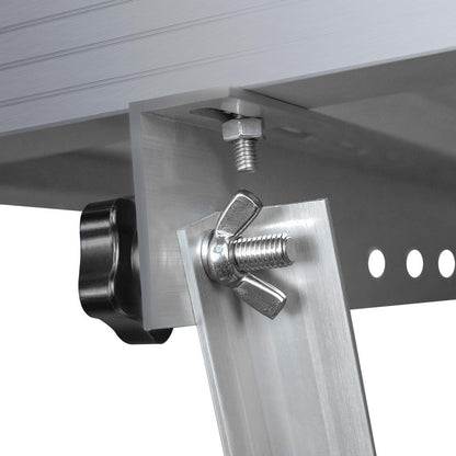 Renogy Single Side 27.4" Adjustable Pole Mount Support for 80W & 100W Solar Panels