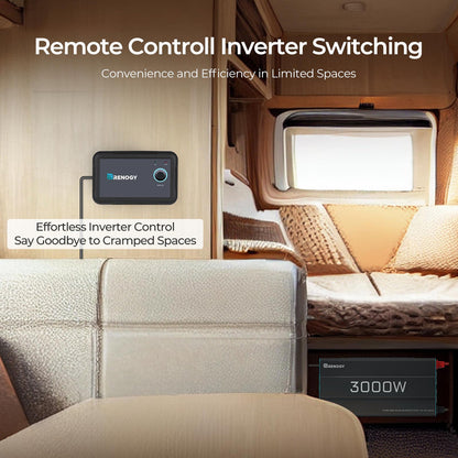 3000W 12V Pure Sine Wave Power Inverter, New Edition DC to AC Converter