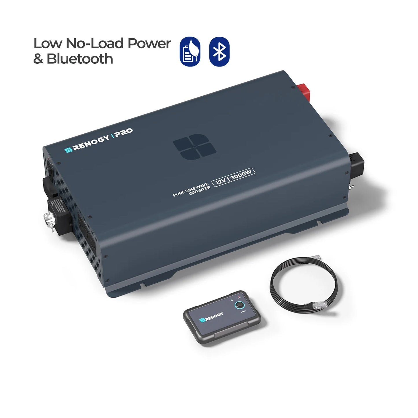 Pro 12V 3000W Pure Sine Wave Inverter with Bluetooth