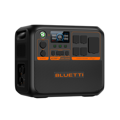 BLUETTI AC200PL Portable Power Station 2304Wh 2400W Expandable Solar Generator