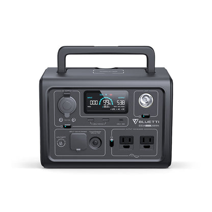 BLUETTI EB3A Portable Power Station 268Wh LiFePO4 Solar Generator 600W Pure Sine Wave