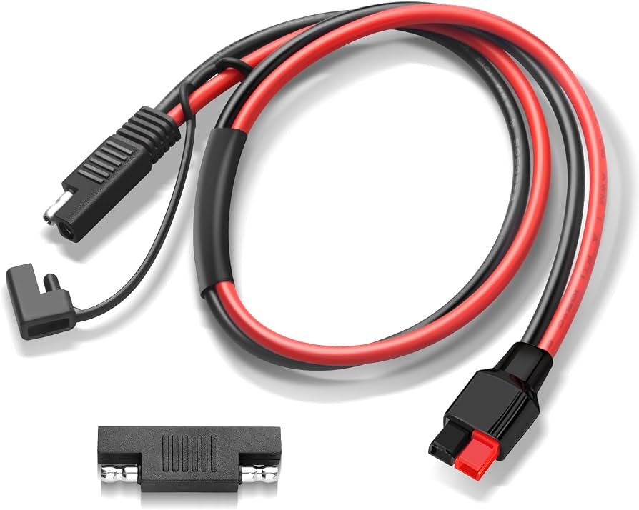 Renogy 5FT 4AWG Anderson Adapter Cable（Anderson SB175-Anderson SB175）