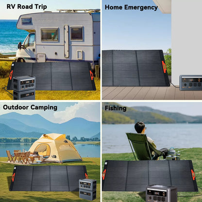 OSCAL PM400 Pro 400W Foldable Solar Panel for PowerMax 6000, 3600 & 2400