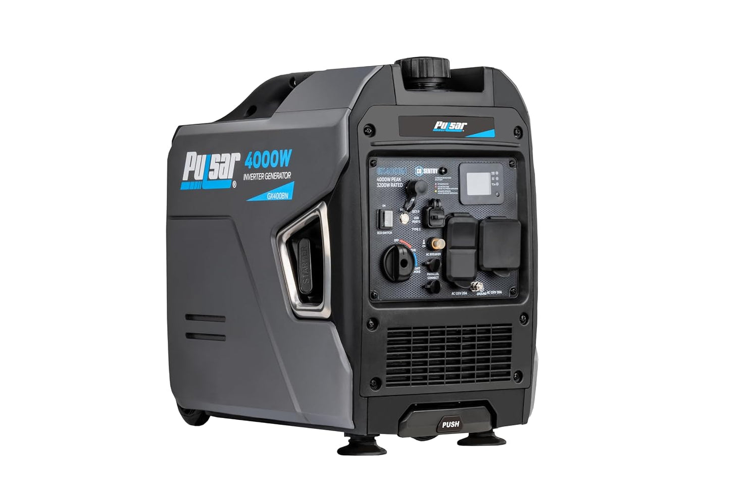 GX400BN 4000W Dual Fuel Inverter Generator with CO Alert, RV Ready & Parallel Capability