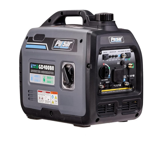 Dual Fuel Portable Inverter Generator GD400BN – 4000 Peak / 3200 Running Watts
