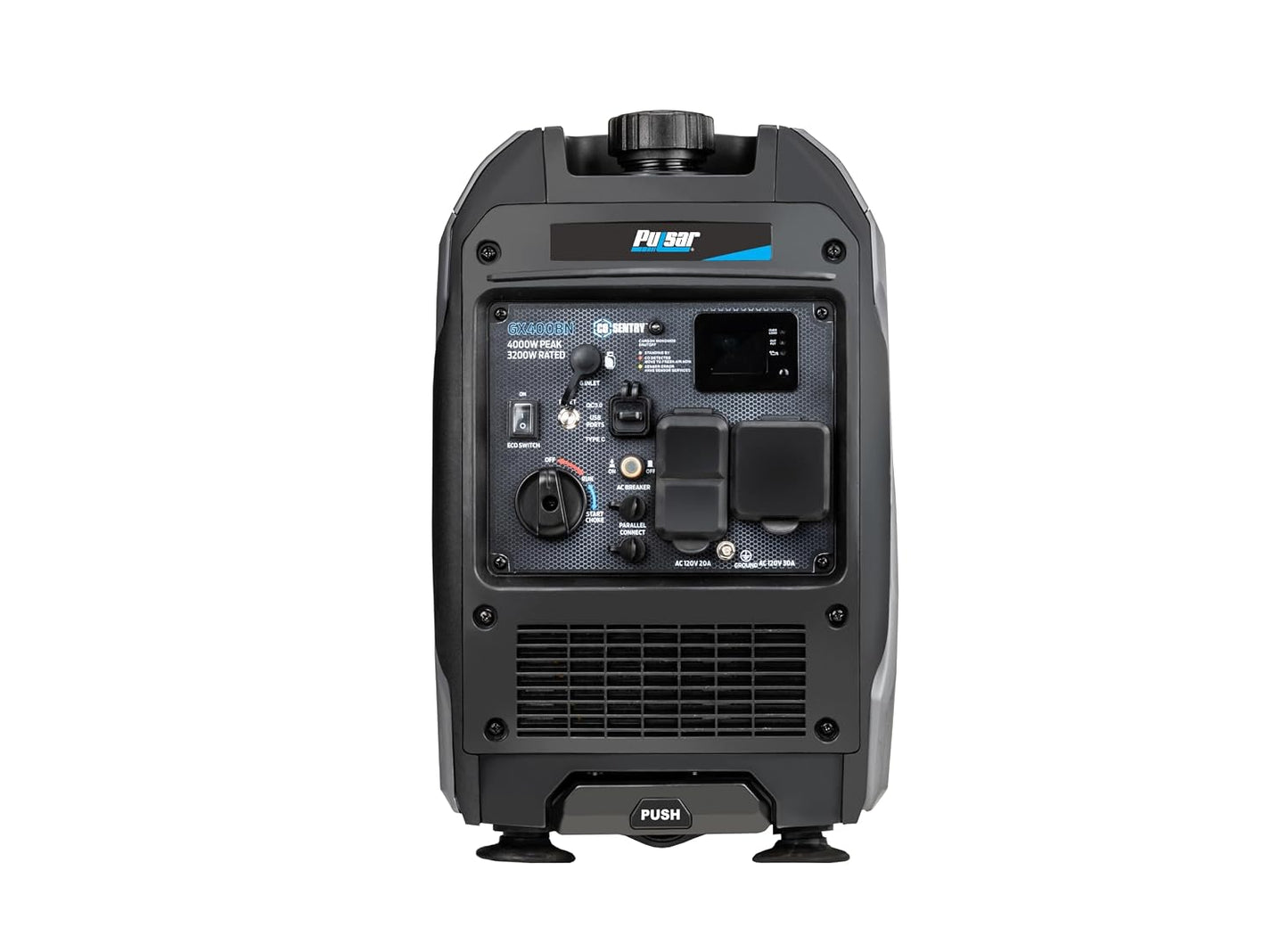GX400BN 4000W Dual Fuel Inverter Generator with CO Alert, RV Ready & Parallel Capability