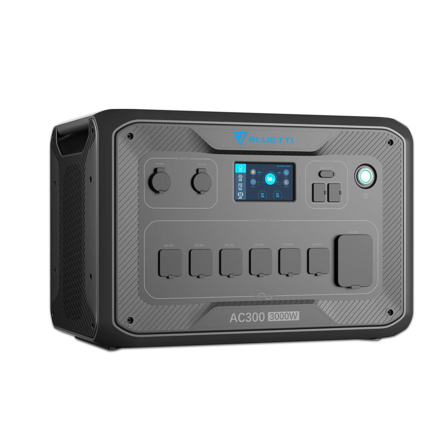 AC300 Portable Power Station, Reliable Backup Battery for Travel and Emergency Use