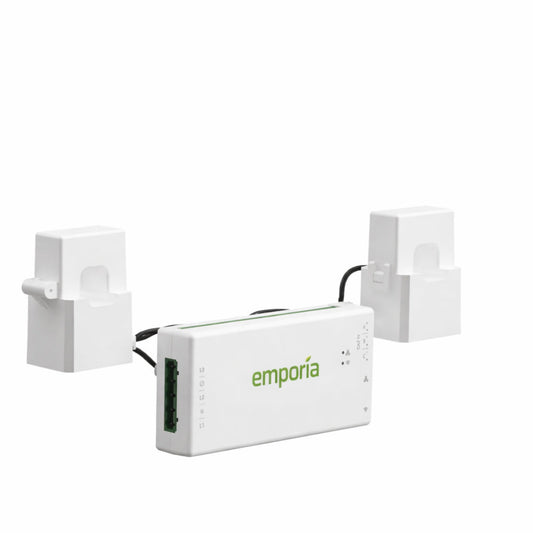 Emporia Vue 3 Whole-Home Energy Monitor Gen 3 Split-Phase 120/240V Real-Time Power Tracking System
