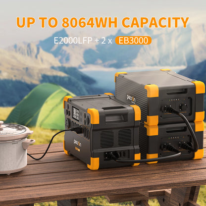 Pecron E2000LFP Portable Power Station 1920Wh Expandable to 8064Wh LiFePO4 Battery 2000W Solar Generator for Home, Camping, RV -  SolarFlares Generators