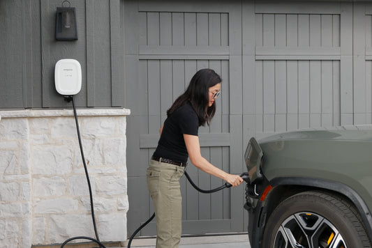 Pro EV Charger, Tesla Style Level 2, 40A. ,NEMA,14-50, NACS White