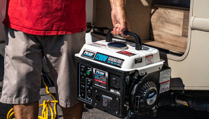 Pulsar PG1202SA 1200 Watts Portable Gasoline/Oil 2-Stroke Generator -  SolarFlares Generators