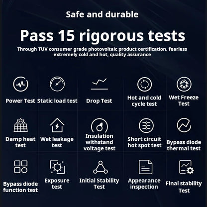 Jackery Electric Waiter. Solar Panel 100W Photovoltaic Panel for Home, Outdoor Camping, Folding, Portable Charging