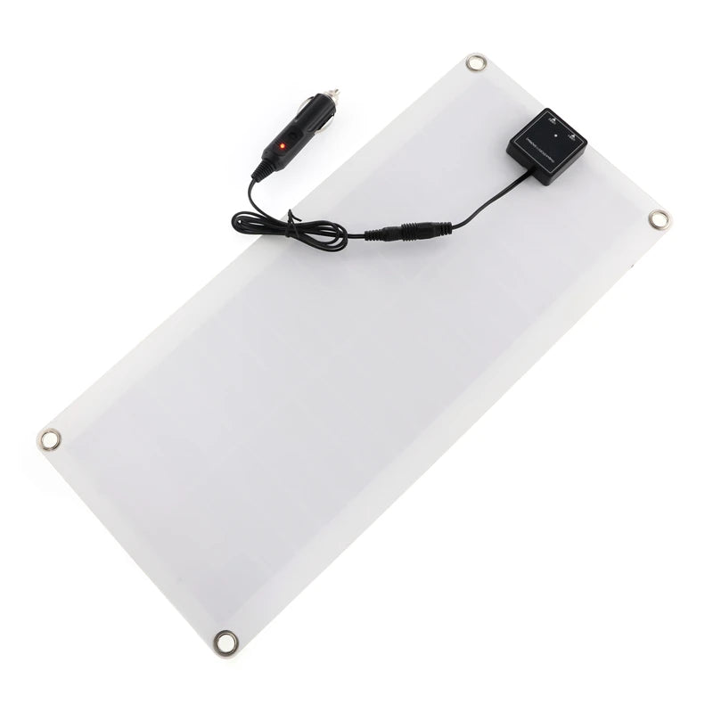 10W-15W portable dual USB solar panel with alligator clips and car charger