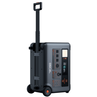 OSCAL PowerMax 6000 Expandable Portable Power Station 3600Wh LiFePO4 Solar Generator