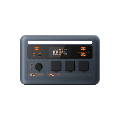 OSCAL PowerMax 1800 SE Expandable Portable Power Station 1872Wh LiFePO4 Solar Generator