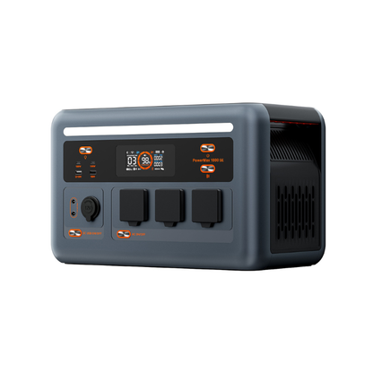 OSCAL PowerMax 1800 SE Expandable Portable Power Station 1872Wh LiFePO4 Solar Generator