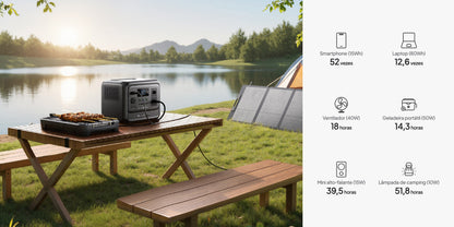 BLUETTI Elite 100 V2 Portable Power Station 1800W 1024Wh Outdoor Emergency Power Supply Solar Generator