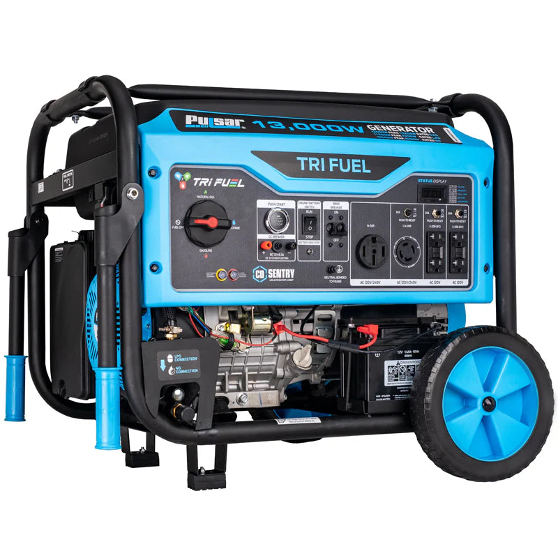 13,000 Watt Tri-Fuel Portable Generator with CO Sentry