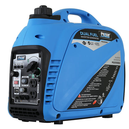 Pulsar PG2200BiS Parallel Ready Dual Fuel Portable Inverter Generator