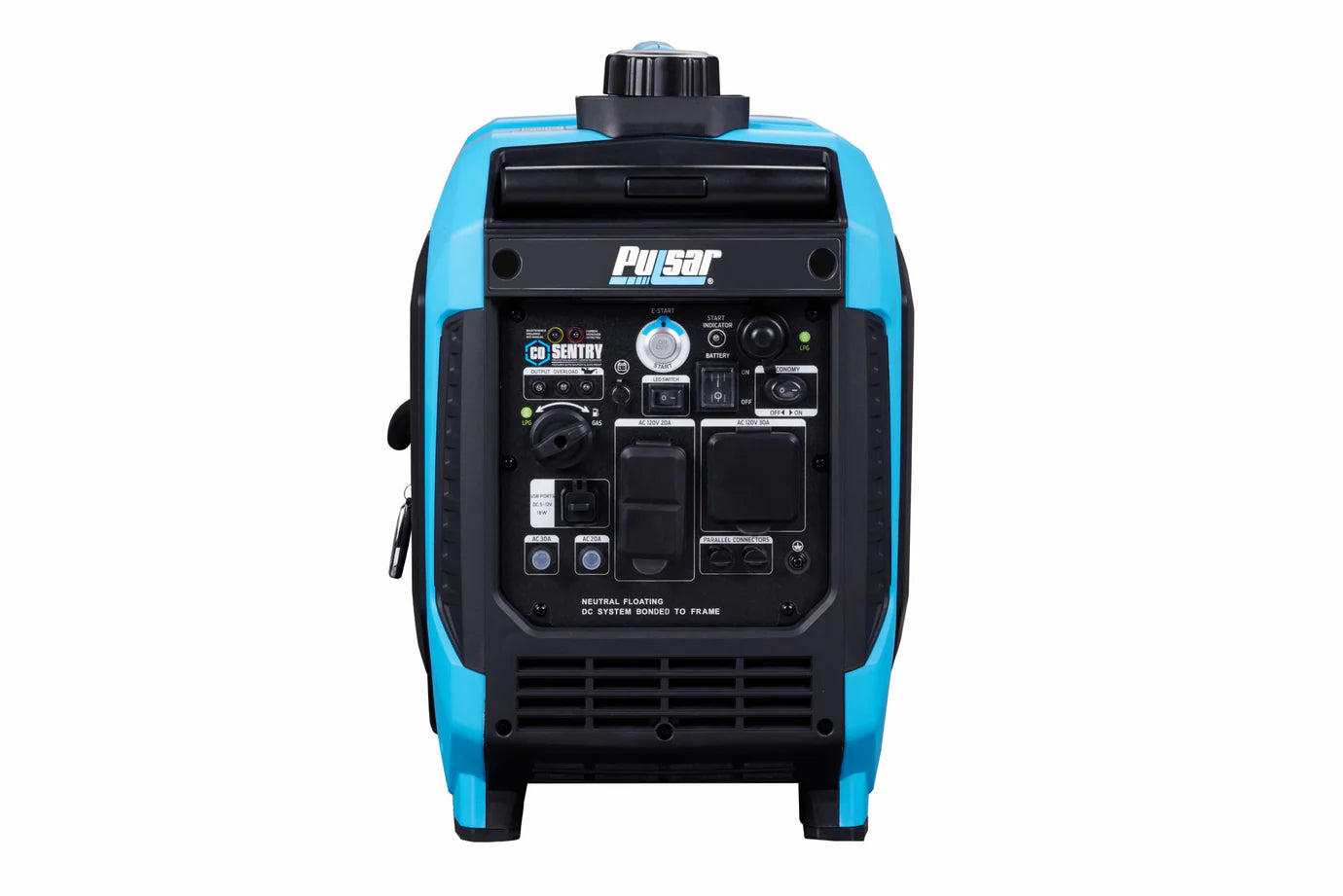 Pulsar PG5000BCO 5000-Watt Dual Fuel Inverter Generator with Remote Start, CO Sentry & RV Ready Outlet