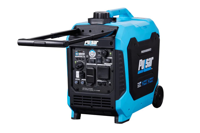 Pulsar PG5000BCO 5000-Watt Dual Fuel Inverter Generator with Remote Start, CO Sentry & RV Ready Outlet