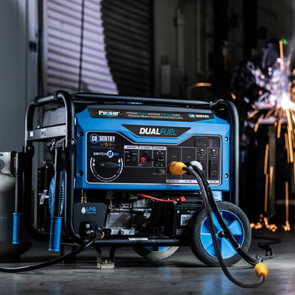 7,750 Watt Dual-Fuel Portable Generator with CO Sentry