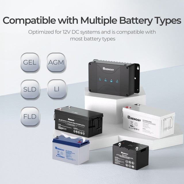 Renogy DCC30S 30A DC-DC Battery Charger with MPPT and Bluetooth Monitoring