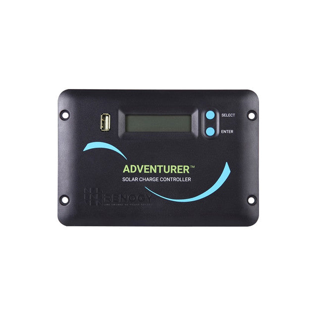 30Amp Adventurer Li PWM Flush Mount Charge Controller w/ LCD Display