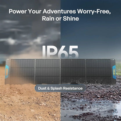 200W Portable Solar Panel – IP65 Waterproof Foldable Solar Charger for Power Station, RV & Camping