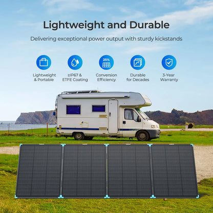 Renogy 300W N-Type Compact Portable Solar Panel Suitcase