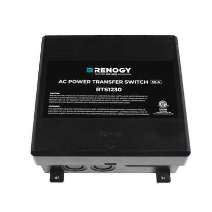 120V 30 Amp Automatic Transfer Switch by Renogy