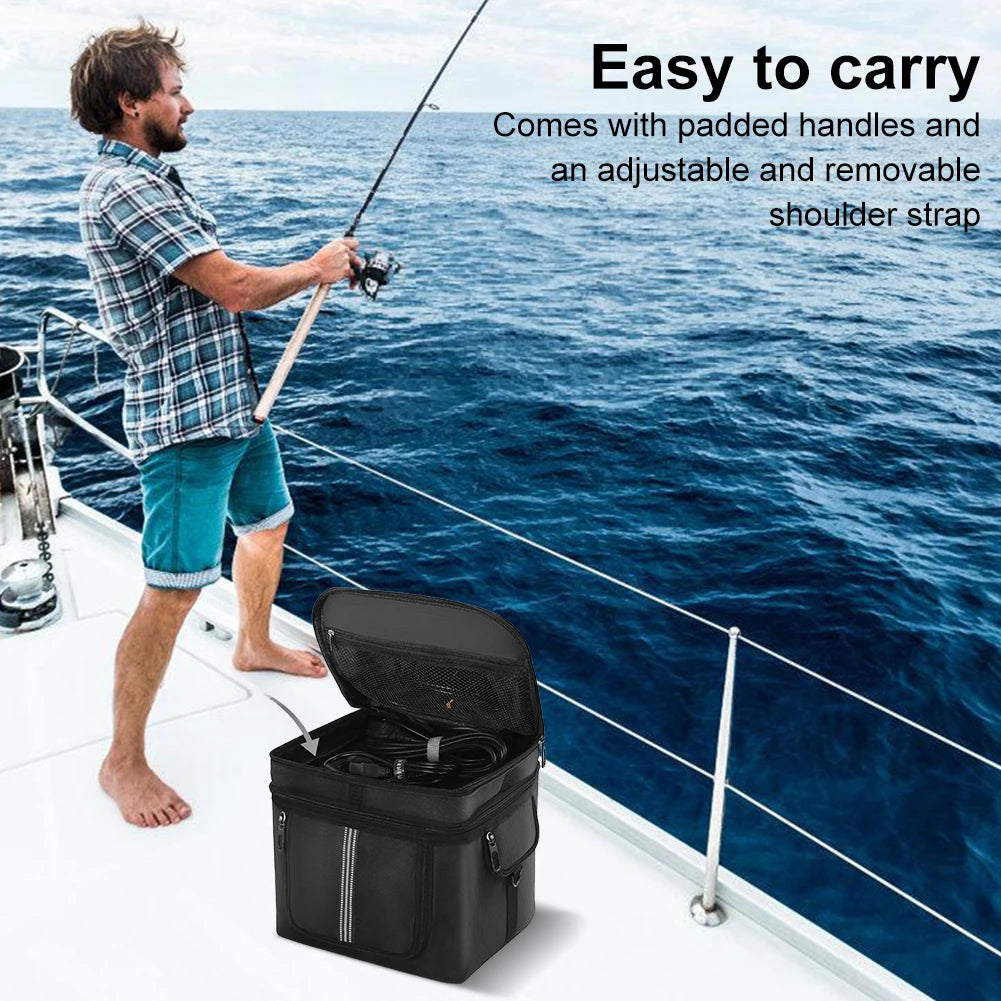 Portable Power Station Bag Waterproof Protective Case with Shoulder Strap & Handle for Ecoflow River 2 Pro & Ecoflow River 2 Max -  SolarFlares Generators