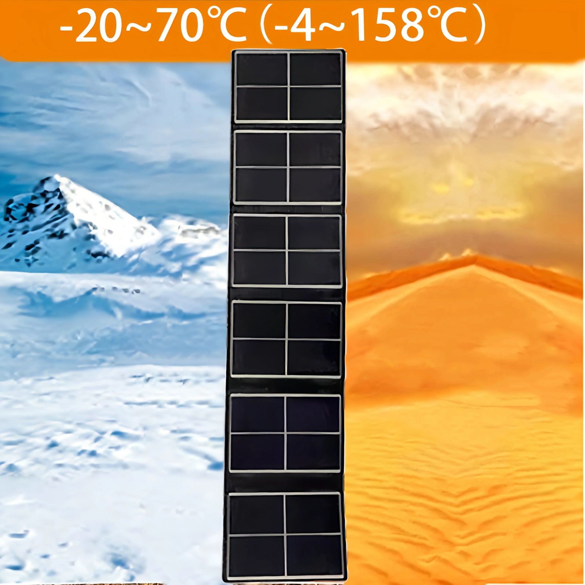 14W Portable Solar Panel Waterproof Solar Charger with High Efficiency for Outdoor Camping Hiking Travel Emergency Power Supply -  SolarFlares Generators