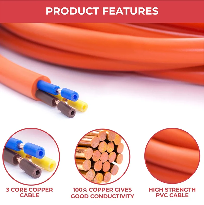 10m 16A RV Hook Up Cable