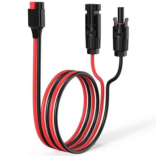 14AWG 5FT Solar Panel Adapter Cable – Works with Anderson Connectors & Portable Solar Generators -  SolarFlares Generators