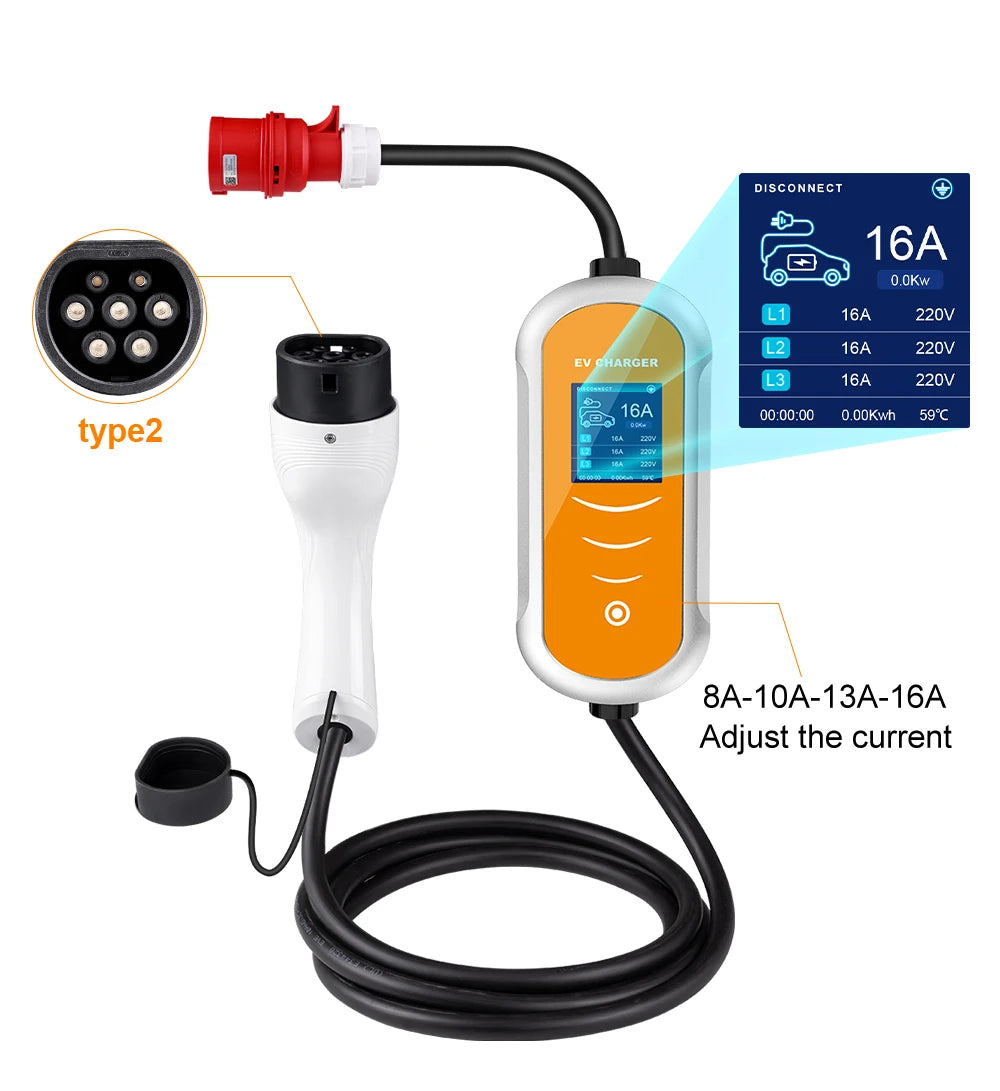 11KW Type 2 EV Charger