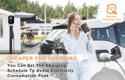 feyree 32A WiFi EV Wall Charger