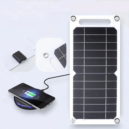 35W SunPower Portable Solar Panel – 5V USB Solar Charger with Safe Stabilized Output for Phones, Power Banks, Outdoor Camping, Home, RV, and Travel – Lightweight & Foldable – Ideal Gift -  SolarFlares Generators