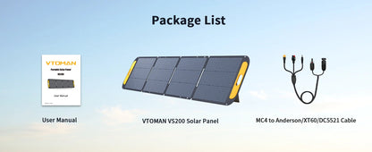 Kit de panneau solaire pliable rigide haute efficacité portable pour voyage, téléphone et bateau 19V 200W