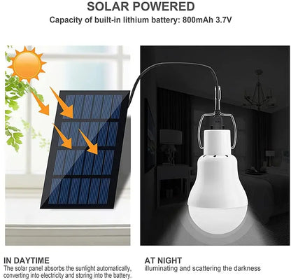 Solar Bulb outdoor Indoor Solar Bulbs