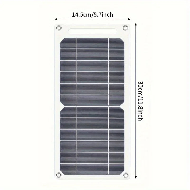 35W SunPower Portable Solar Panel – 5V USB Solar Charger with Safe Stabilized Output for Phones, Power Banks, Outdoor Camping, Home, RV, and Travel – Lightweight & Foldable – Ideal Gift -  SolarFlares Generators