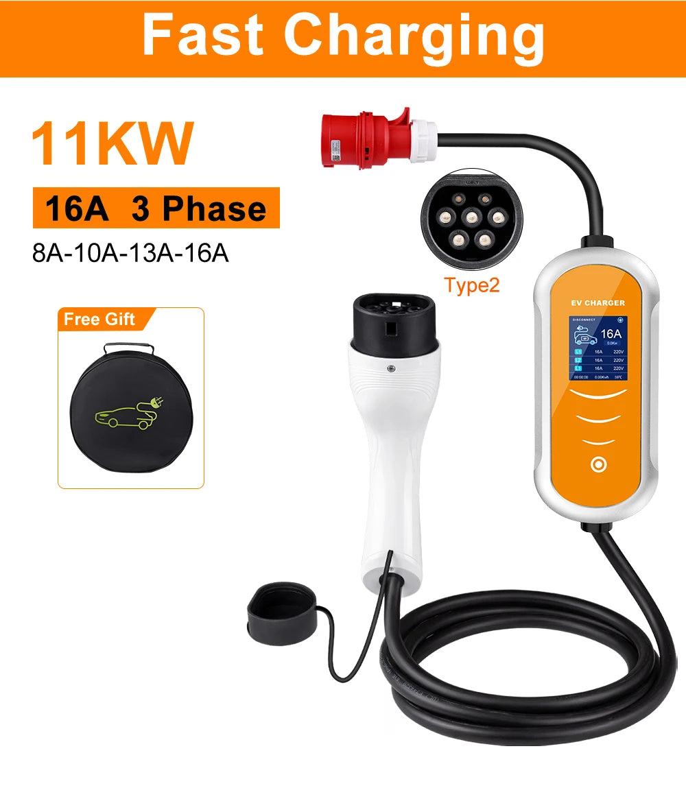 11KW Type 2 EV Charger